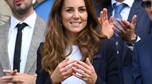 Kate Middleton na trybunach Wimbledonu