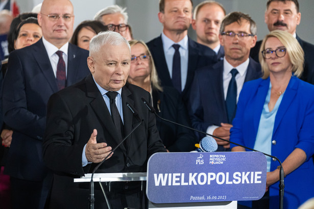 Jarosław Kaczyński w Poznaniu