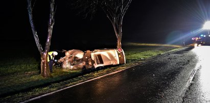 Przerażający wypadek pod Wrocławiem. Nie żyje młody mężczyzna