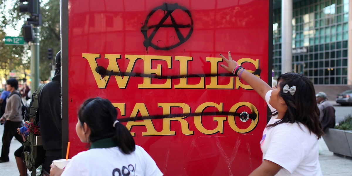 Bank Wells Fargo zamiata problemy pod dywan. Jednak niektórych rzeczy się nie da ukryć