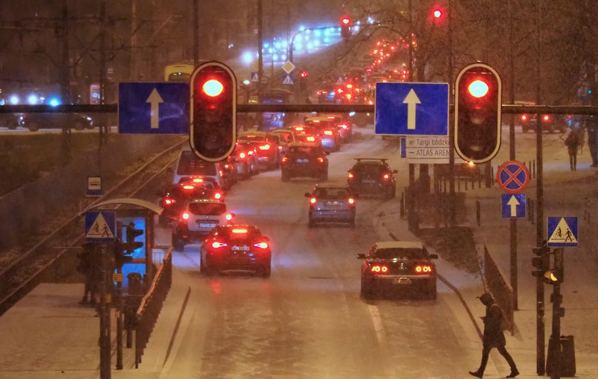 Łódź zmieniła się w lodowisko