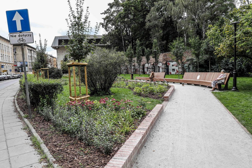 Park kieszonkowy w Krakowie