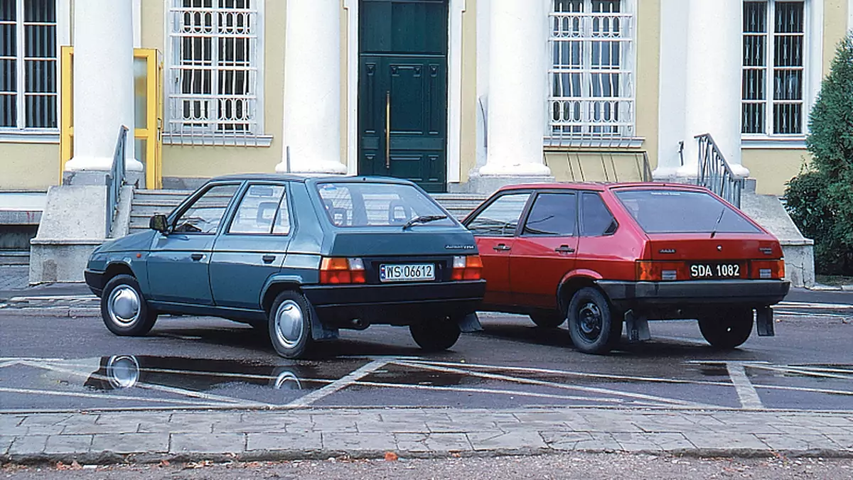 Skoda Favorit kontra Łada Samara - zdjęcie poglądowe