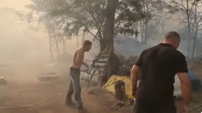 Pozar u Severnoj Makedoniji ilustracija