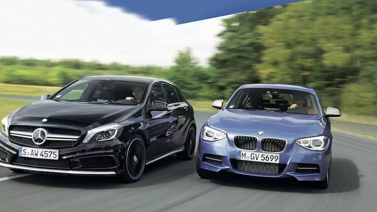 Mercedes A 45 AMG i BMW M135i xDrive