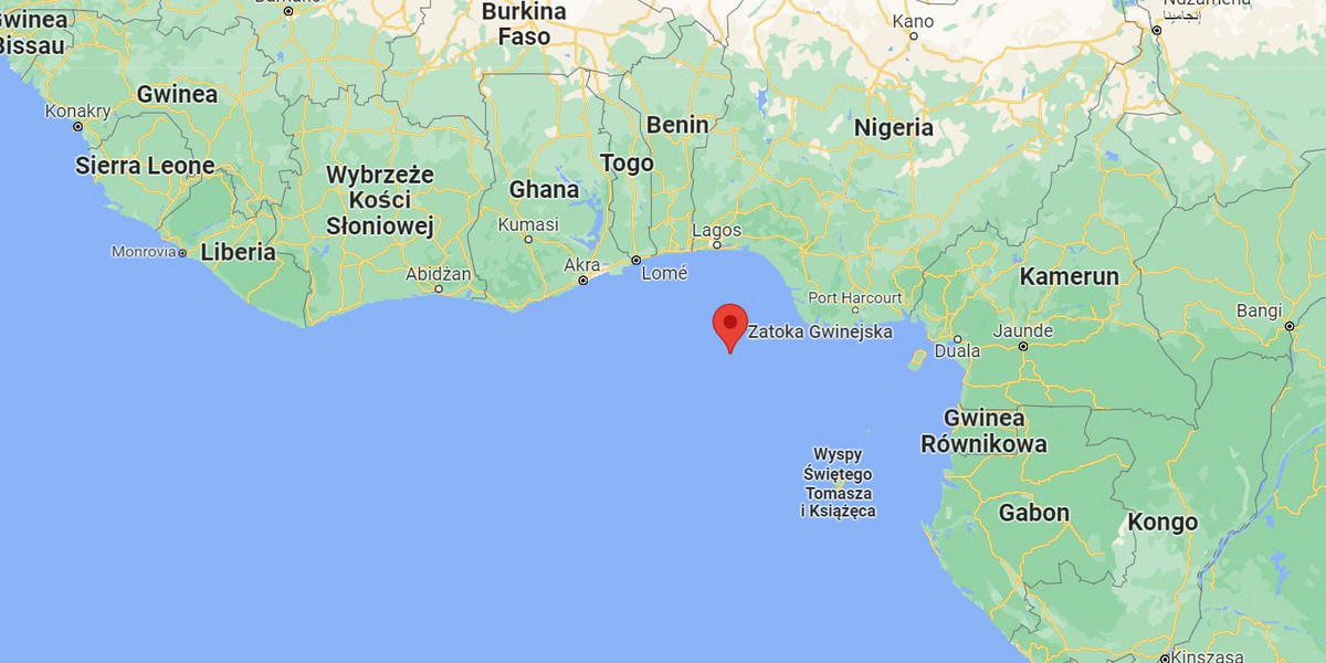 Piraci zaatakowali w Zatoce Gwinejskiej