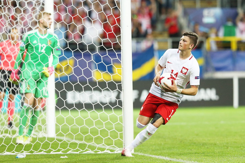 Pilka nozna. Euro U21. Polska - Szwecja. 19.06.2017