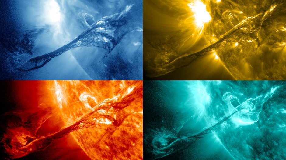 Słońce: narodziny i śmierć naszej najbliższej gwiazdy. Co się stanie ze Słońcem w przyszłości? (Fot. NASA's Goddard Space Flight Center)