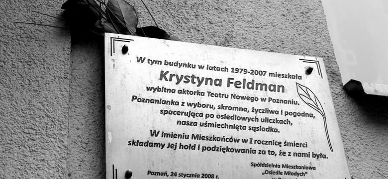 Będzie pomnik Krystyny Feldman w Poznaniu? Radni już się na niego zgodzili