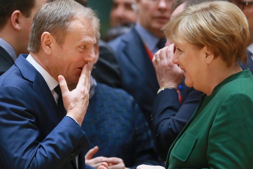 Donald Tusk Angela Merkel