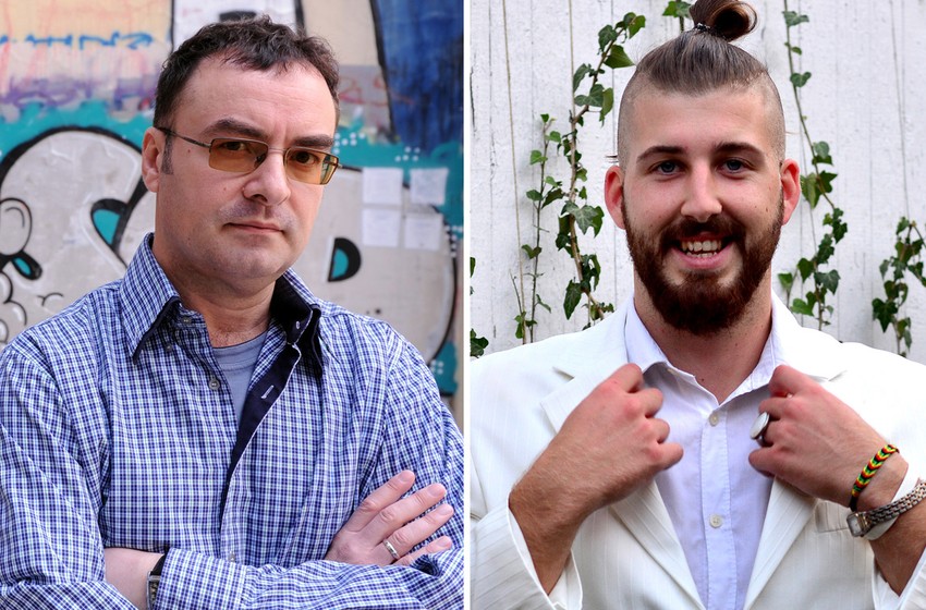 Jovo Bakić i Ljubiša Preletačević Beli