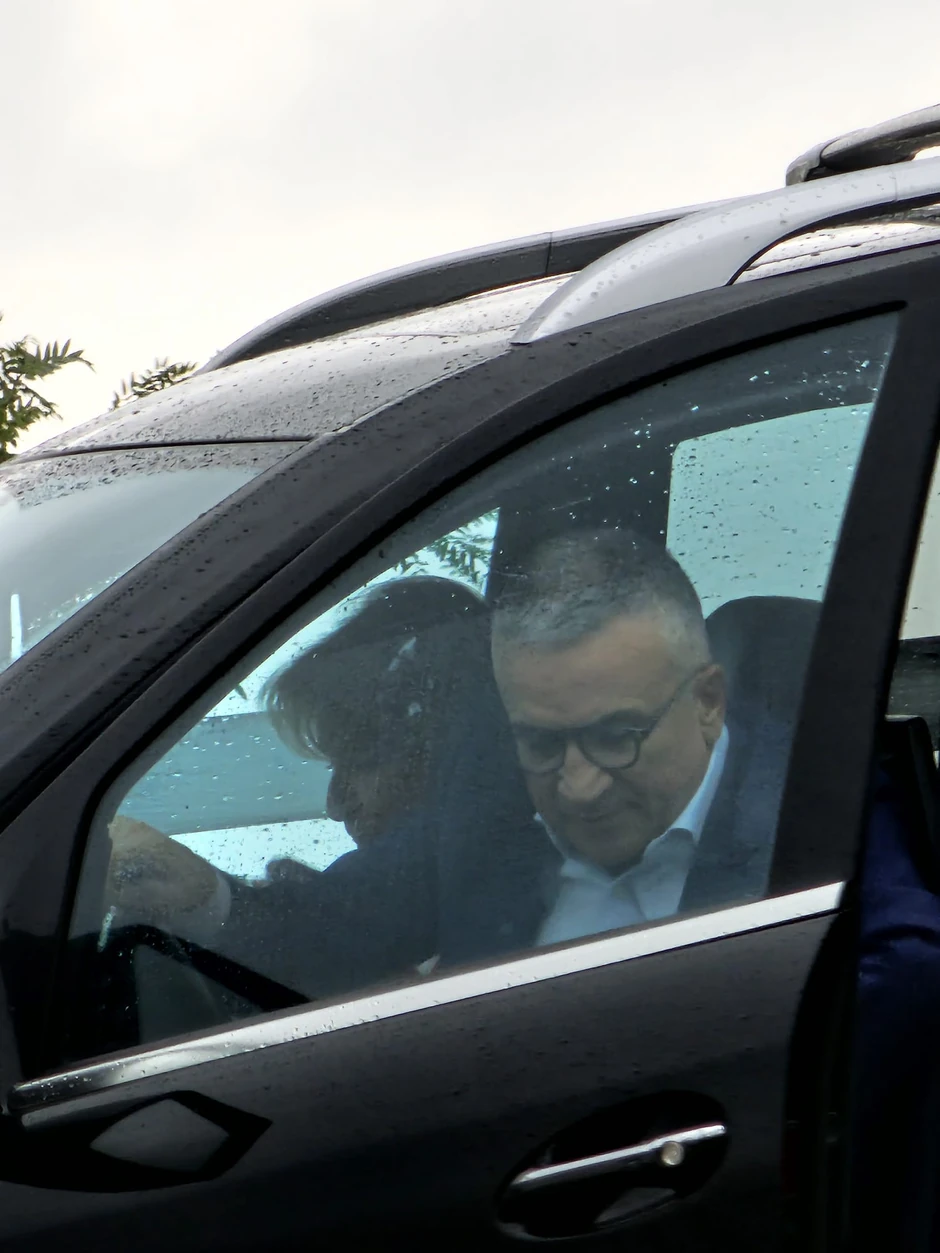 Srđan i Dijana Đoković na venčanju Handanovića