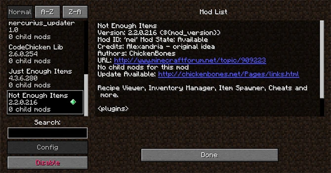 Not Enough Items Wszystkie Receptury Do Minecrafta Pod Reka