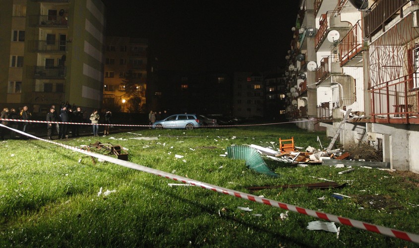 Budynek w Bytomiu, w którym wybuchł gaz