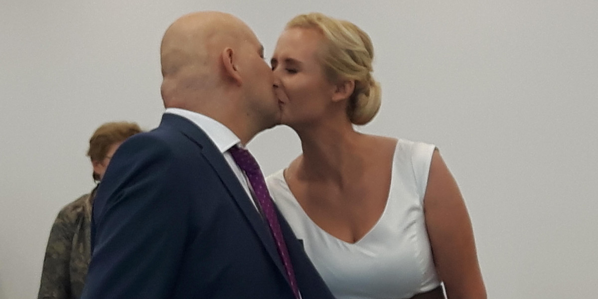 Ślub Tomasza Kality i Anny Monkos (teraz już także Kality)