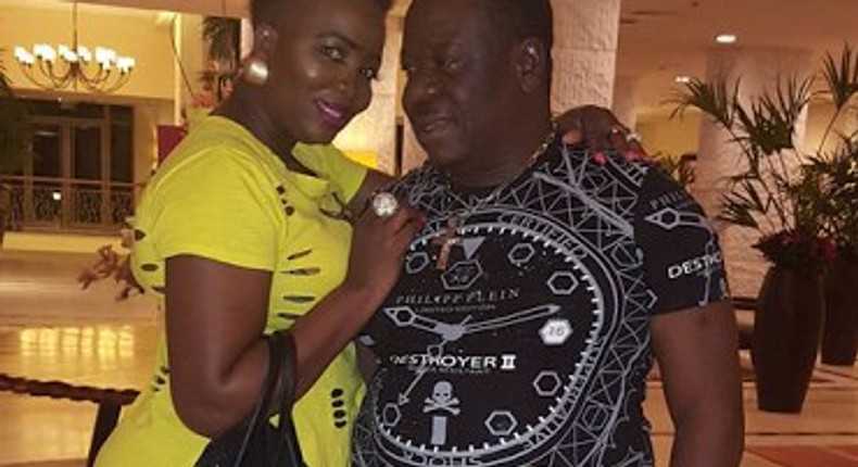 Mr Ibu and wife, Stella Maris