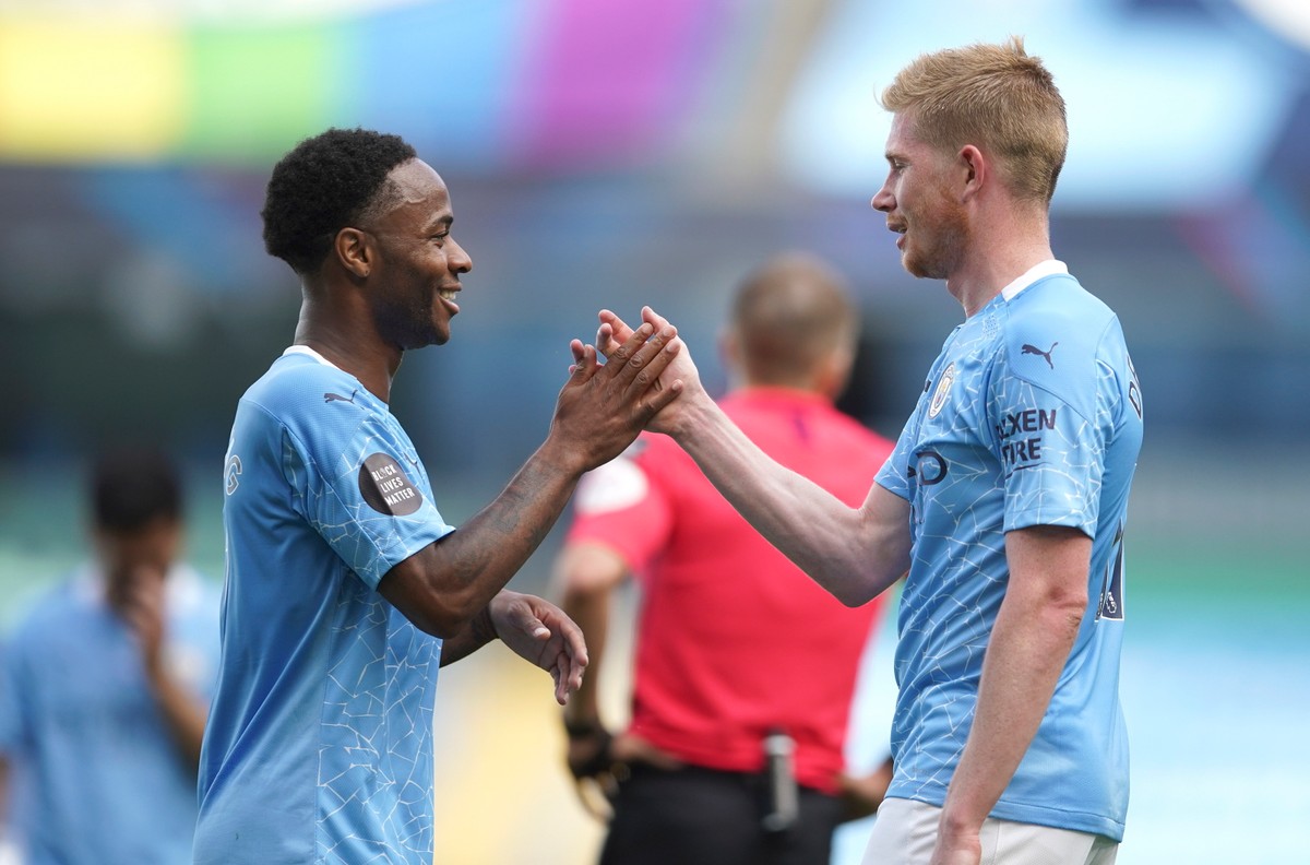 Raheem Sterling i Kevin De Bruyne