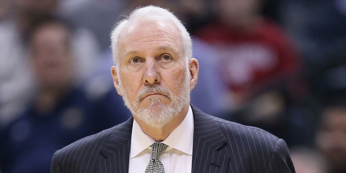 Gregg Popovich says he had to persuade a Spurs player to take a $21 million contract offer from another team