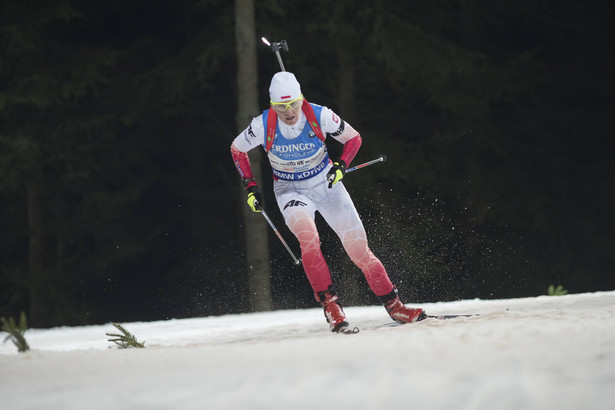 PŚ w biathlonie: Gwizdoń ósma, wygrana Koukalovej w Oberhofie