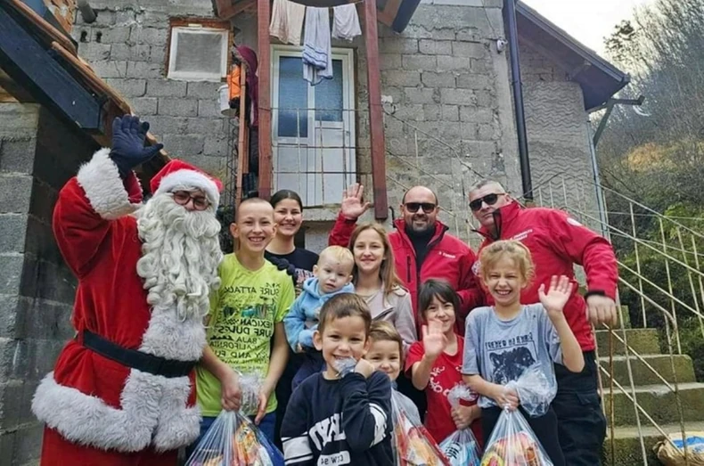 Deda Mraz iz Bijeljine u Priboju