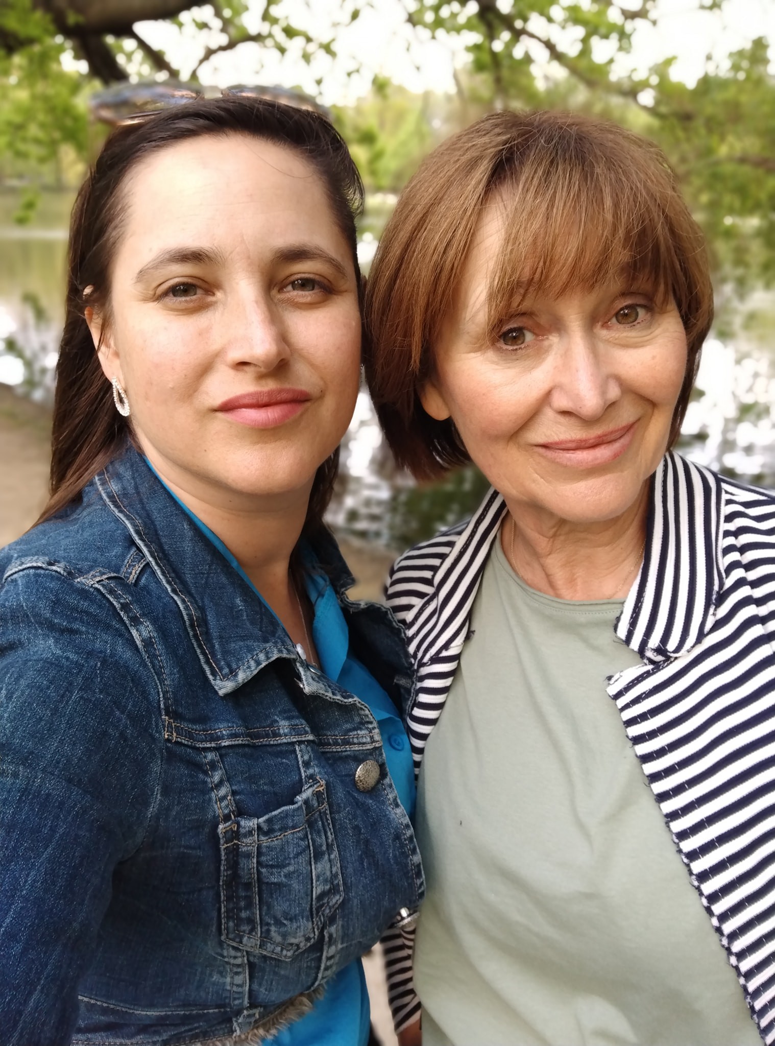 Petra Černocká s dcérou Barborou. 