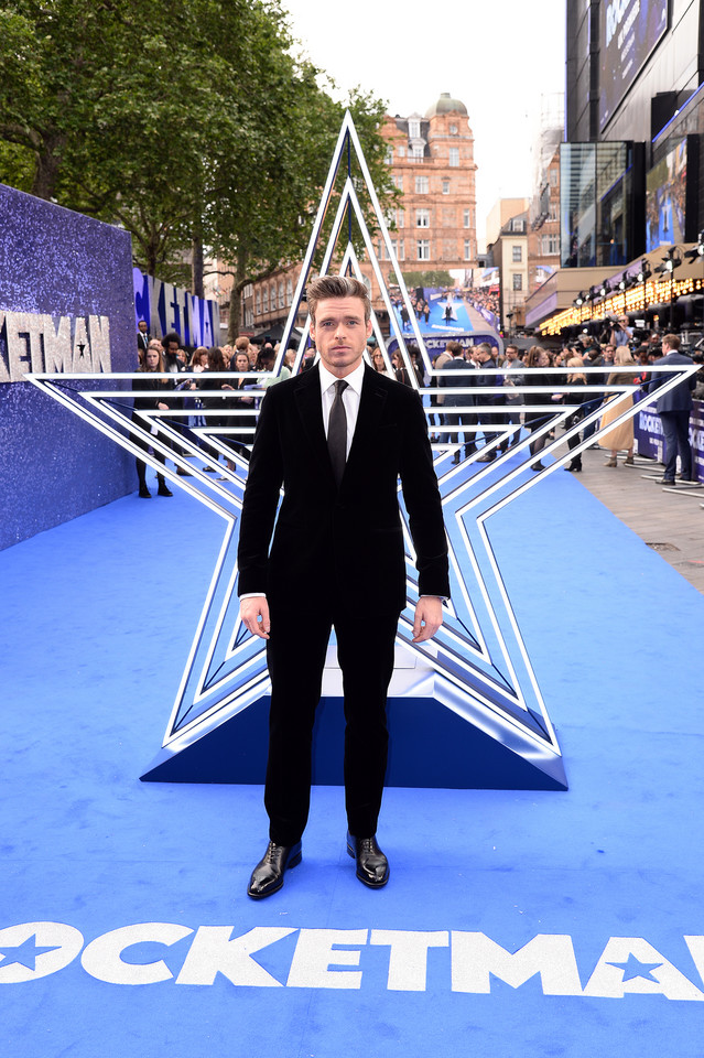 Richard Madden na angielskiej premierze filmu "Rocketman"