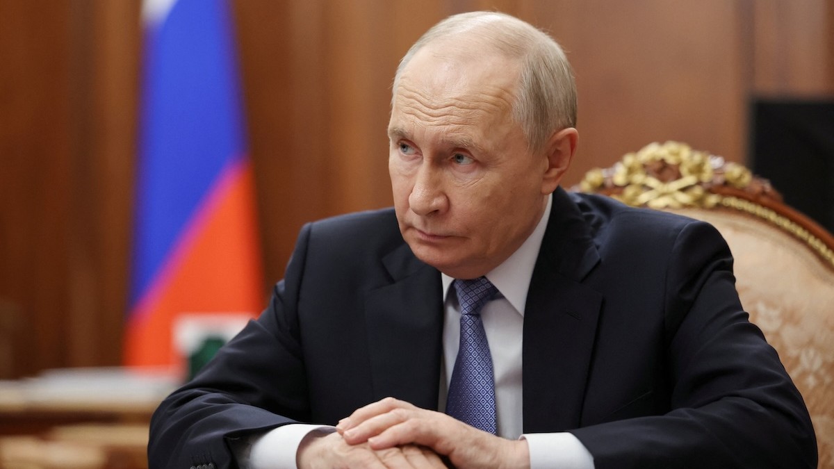 Ruský prezident Vladimir Putin v Moskve, 16. júna 2026.