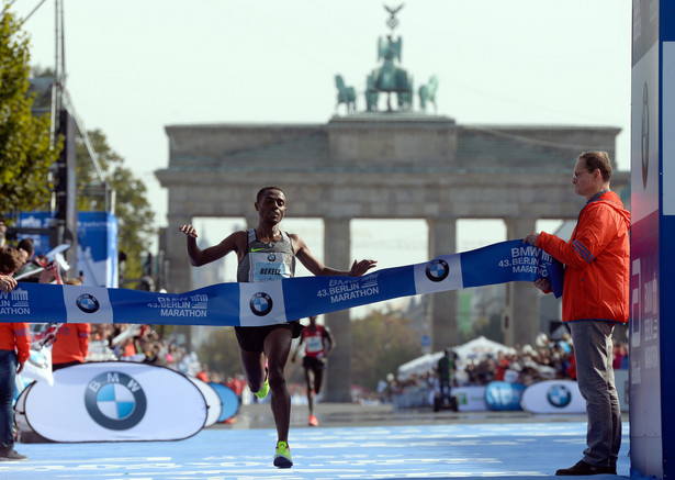 Maraton Berliński: Bekele zaledwie sześć sekund od rekordu świata