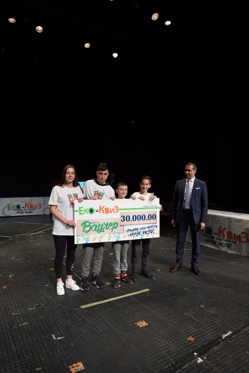 Najbolji su osvojili nagrade, vaučer