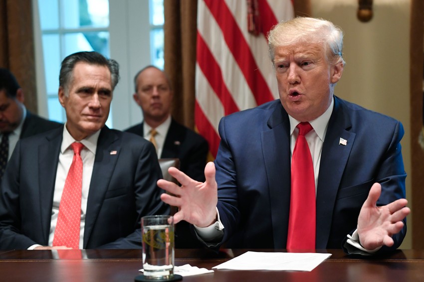 Mit Romni i Donald Tramp