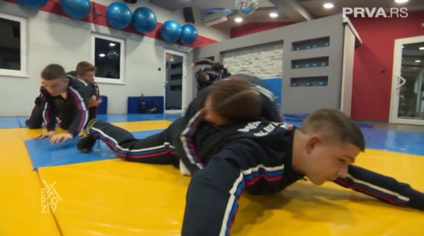 Trening rvanja kod Pavla Markovića