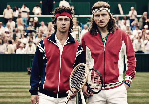 Pojedynek "Borg/McEnroe" znów rozgrzewa. Shia LaBeouf oraz Sverrir Gudnason w filmie o słynnym pojedynku. Polski ZWIASTUN