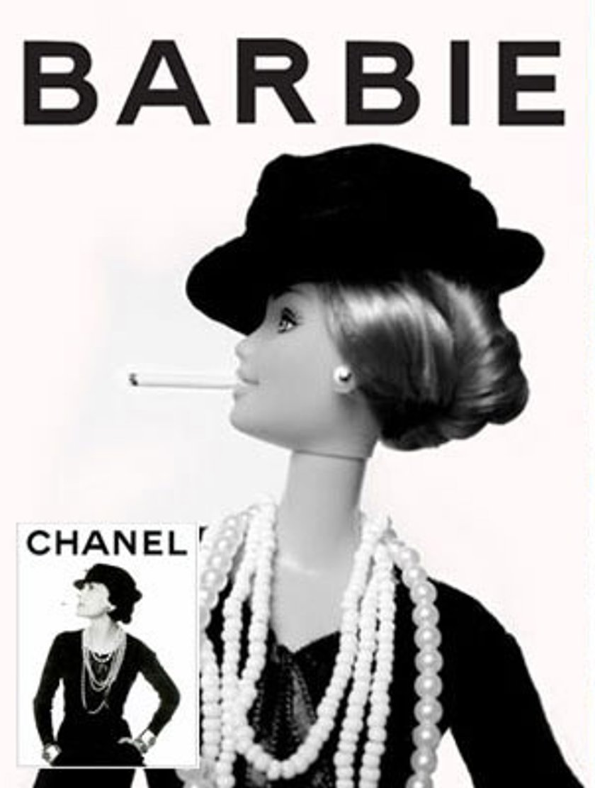 Barbie jako Coco Chanel