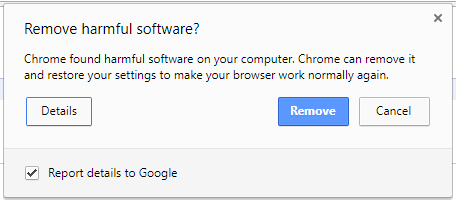 Google Chrome znajdzie niepożądane oprogramowanie