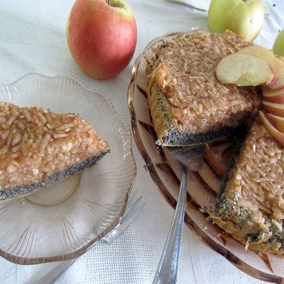 Mákos almatorta – liszt nélkül