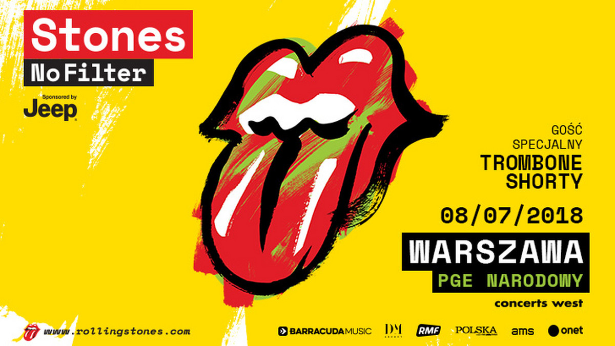 Wiemy już, kto rozgrzeje publiczność przed występem The Rolling Stones na PGE Narodowym w Warszawie, 8 lipca. Specjalnym gościem koncertu będzie fenomenalny puzonista i trębacz Trombone Shorty, łączący w swej twórczości dźwięki z pogranicza jazzu, funku, rocka oraz hip-hopu. Dziś w Dublinie Stonesi rozpoczynają tegoroczny etap trasy “No Filter”.