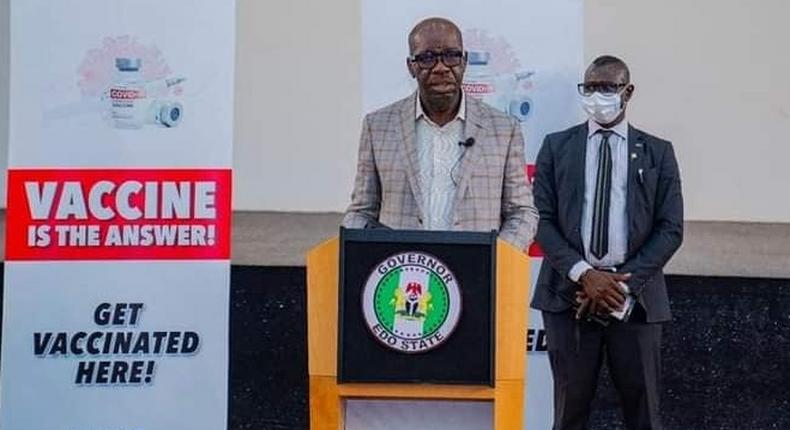 Edo State governor, Godwin Obaseki [Edo State Government]