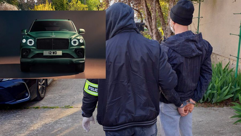 Bentley Bentayga, którego straciła Joanna Liszowska, po kradzieży został rozebrany na części. Złodziej samochodów w rękach policji
