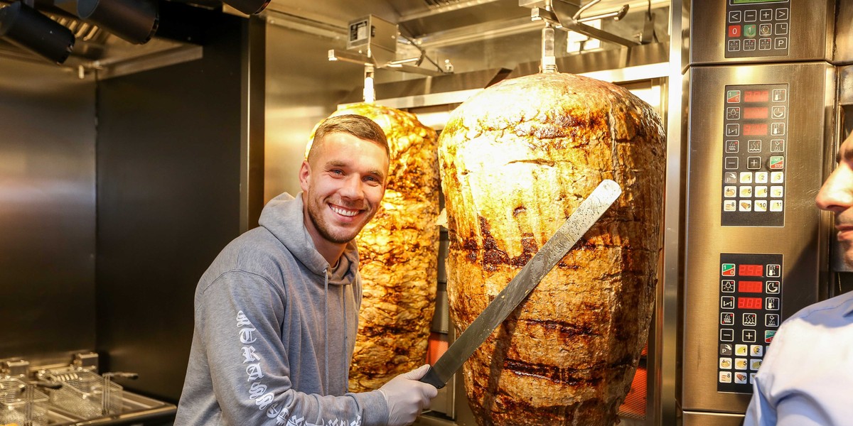 GER, Mangal Doener, Eroeffnung mit Lukas Podolski