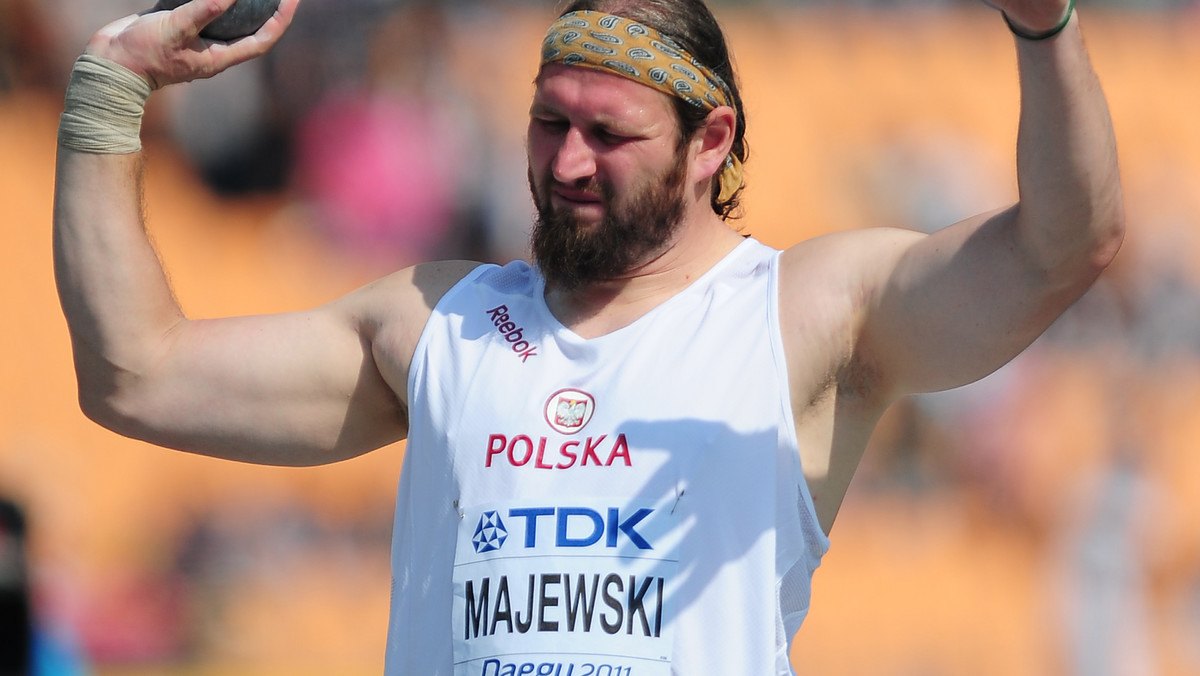 Tomasz Majewski mistrz olimpijski w pchnięciu kulą dla "Przeglądu Sportowego": - Pomoc psychologiczna nie jest mi potrzebna. Jestem mocny psychicznie. Wiem, co mam robić, by taka sytuacja jak w Daegu, nigdy się nie powtórzyła - mówi Majewski.