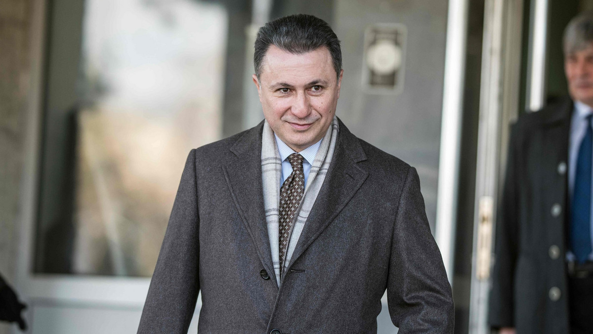 POLITICO: Nikola Gruevski uciekł z kraju dzięki węgierskiemu wywiadowi