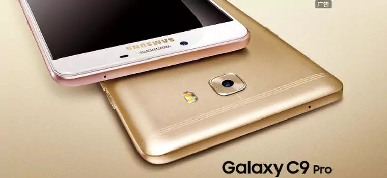 Samsung Galaxy C9 Pro w wersji międzynarodowej z certyfikatem Wi-Fi.org