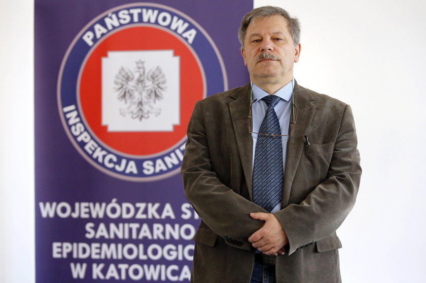 Dr Józef Lipa, kier. działu higieny żywności w WSSE w Katowicach