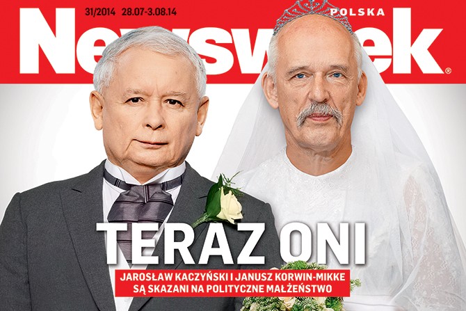 Okładka najnowszego "Newsweeka"