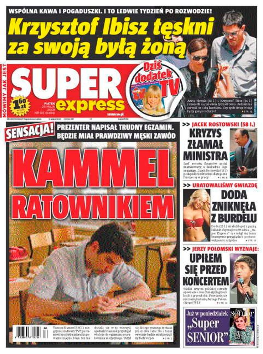 Kammel został ratownikiem