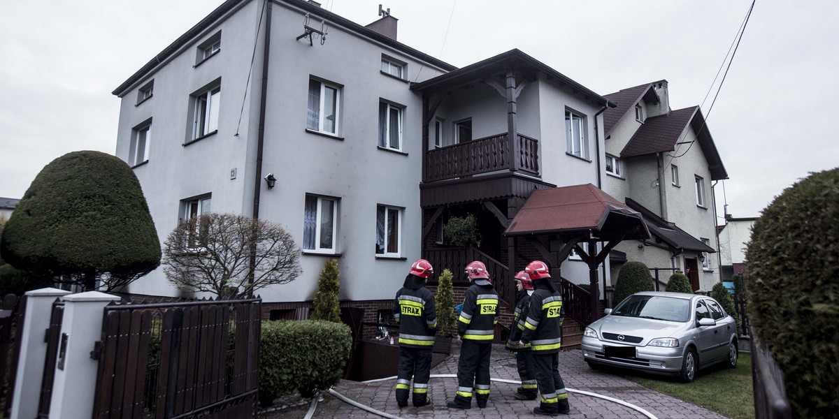 Wybuch zbiornika z gazem w Bieruniu