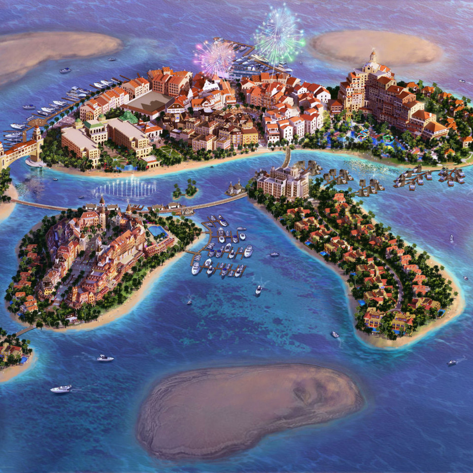 The World Islands w Dubaju, Zjednoczone Emiraty Arabskie