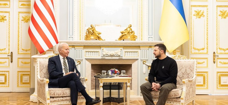 Prezydent USA Joe Biden w Kijowie. ZDJĘCIA