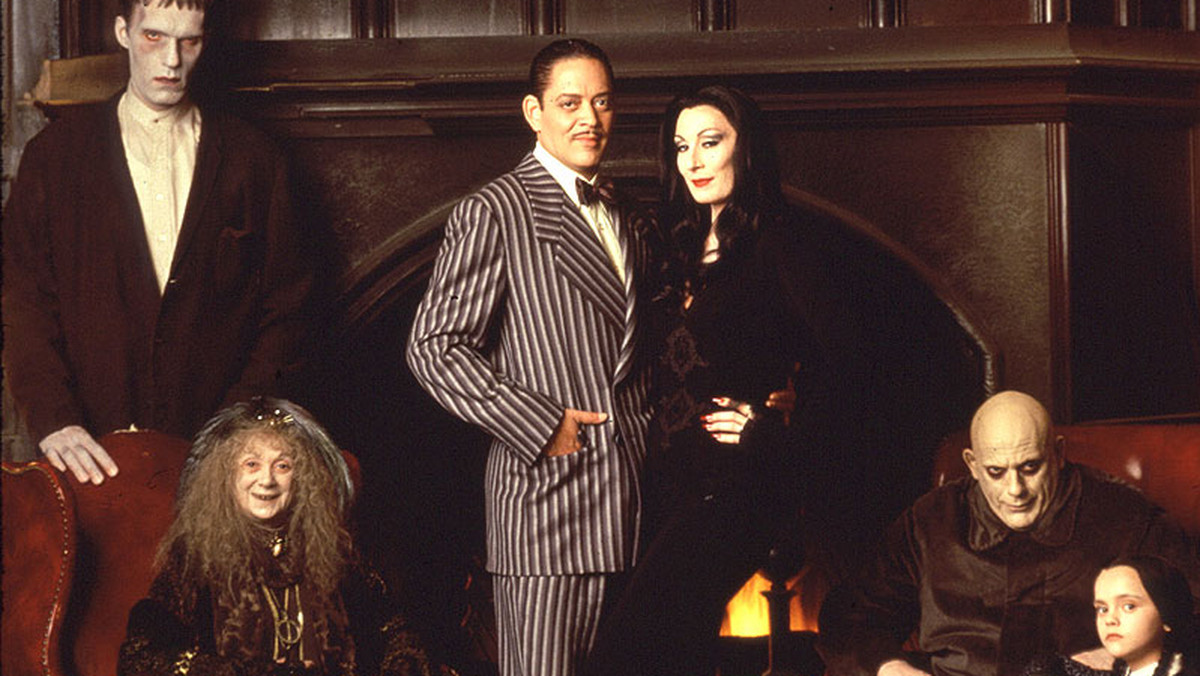 "Rodzina Addamsów", reżyseria: Barry Sonnenfeld. Obsada: Anjelica Huston, Raul Julia, Christina Ricci, Christopher Lloyd. 1991.