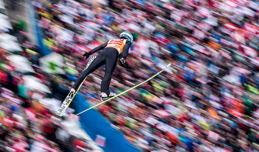 Zobacz, co widzą skoczkowie, jak skaczą?
